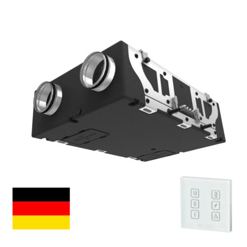 BLAUBERG KOMFORT D5B180E S14 plokštelinis entalpinis rekuperatorius su valdymo pultu