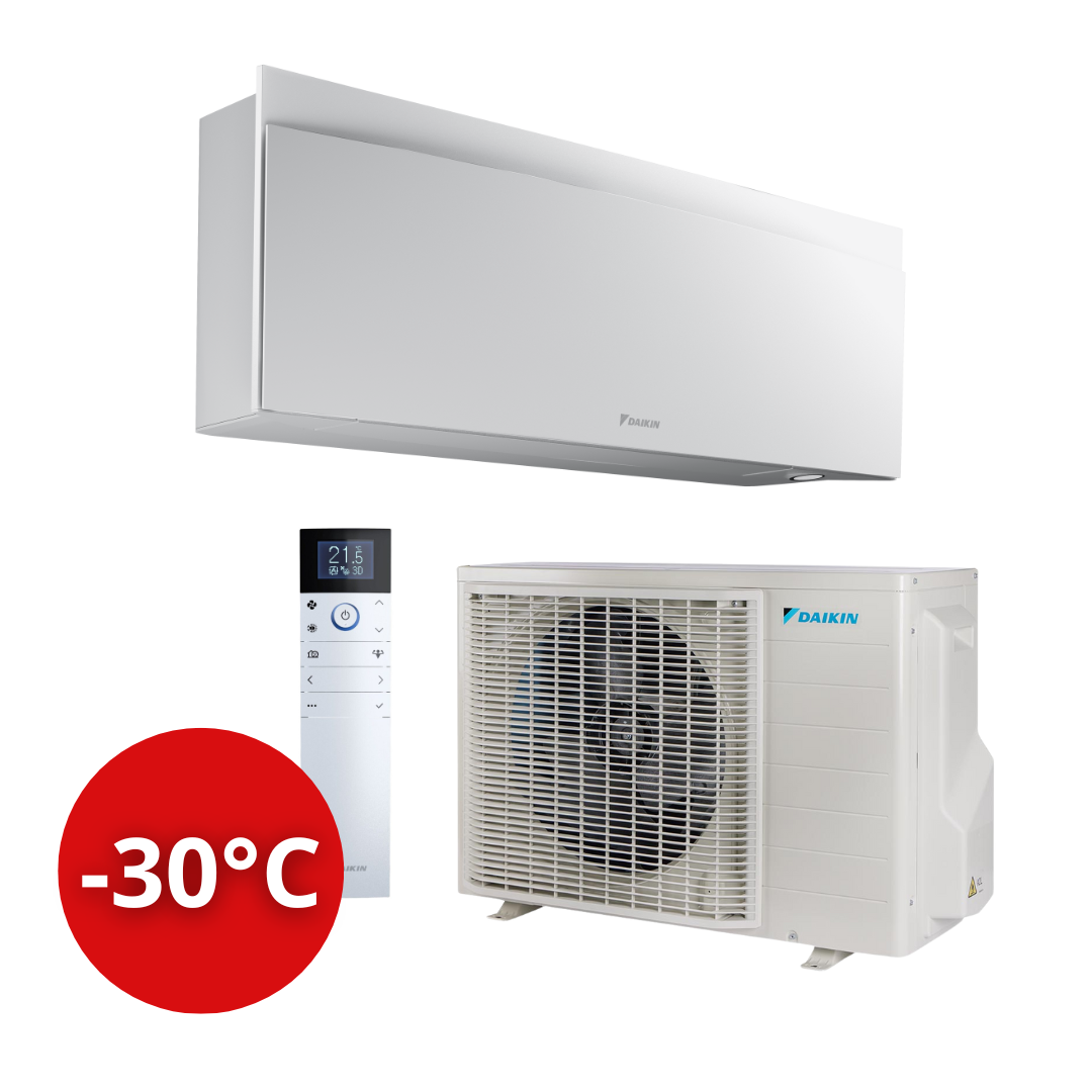 Daikin EMURA FTXTJ30AW / RXTJ30A 3,0/3,2 kW, baltas (-30°C)