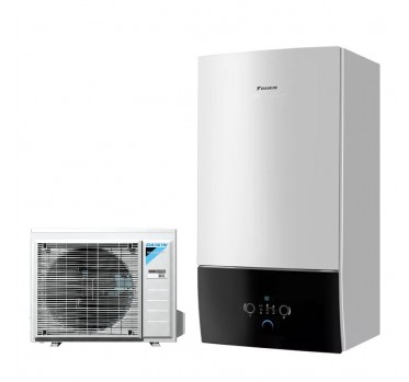 DAIKIN ALTHERMA 3 R, Oras-vanduo 9,37kW, ERGA08EV / EHBX08E6V, be boilerio, 6kW tenas (-25°C)