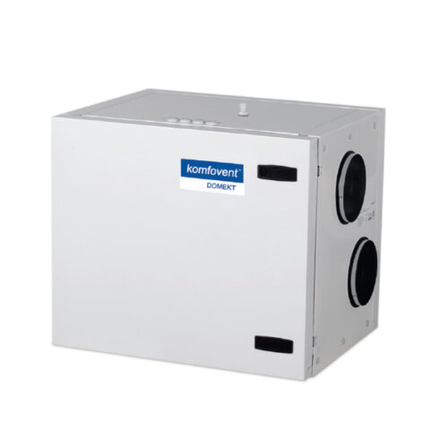 Domekt R 400 H rekuperatorius su rotaciniu šilumokaičiu (horizontalaus pajungimo) be pultelio, kondensacinis