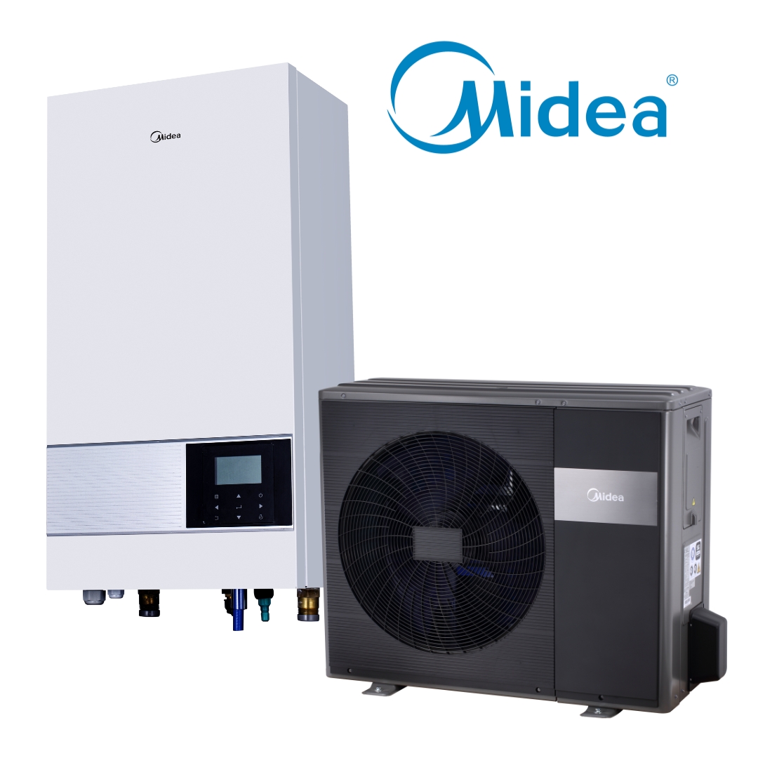Midea M thermal Arctic šilumos siurblys oras-vanduo 8.3 kW, be boilerio (-25°C)