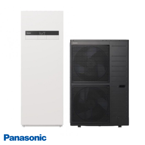 Šilumos siurblys oras-vanduo Panasonic Aquarea T-CAP "All in One" (M) R290 (260l talpa, 12 kW, 9kW tenas)