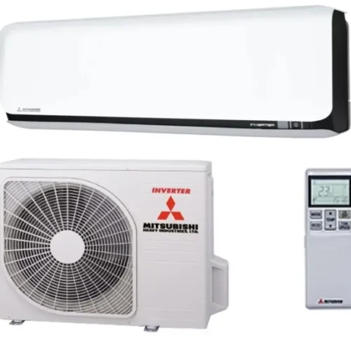 Šilumos siurblys oras–oras Mitsubishi Heavy Industries Diamond SRK-ZSX-W, balta-juoda, 6,1/6,8 kW