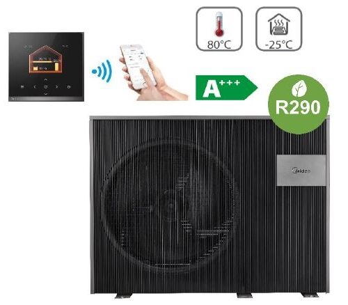 Midea Monoblock  Nature MHCV8WD2N7-B R290, 8 KW