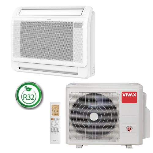 Sieninis-grindinis šilumos siurblys / oro kondicionierius oras – oras VIVAX ACP-12CT35AERI+ R32, 3,5 kW